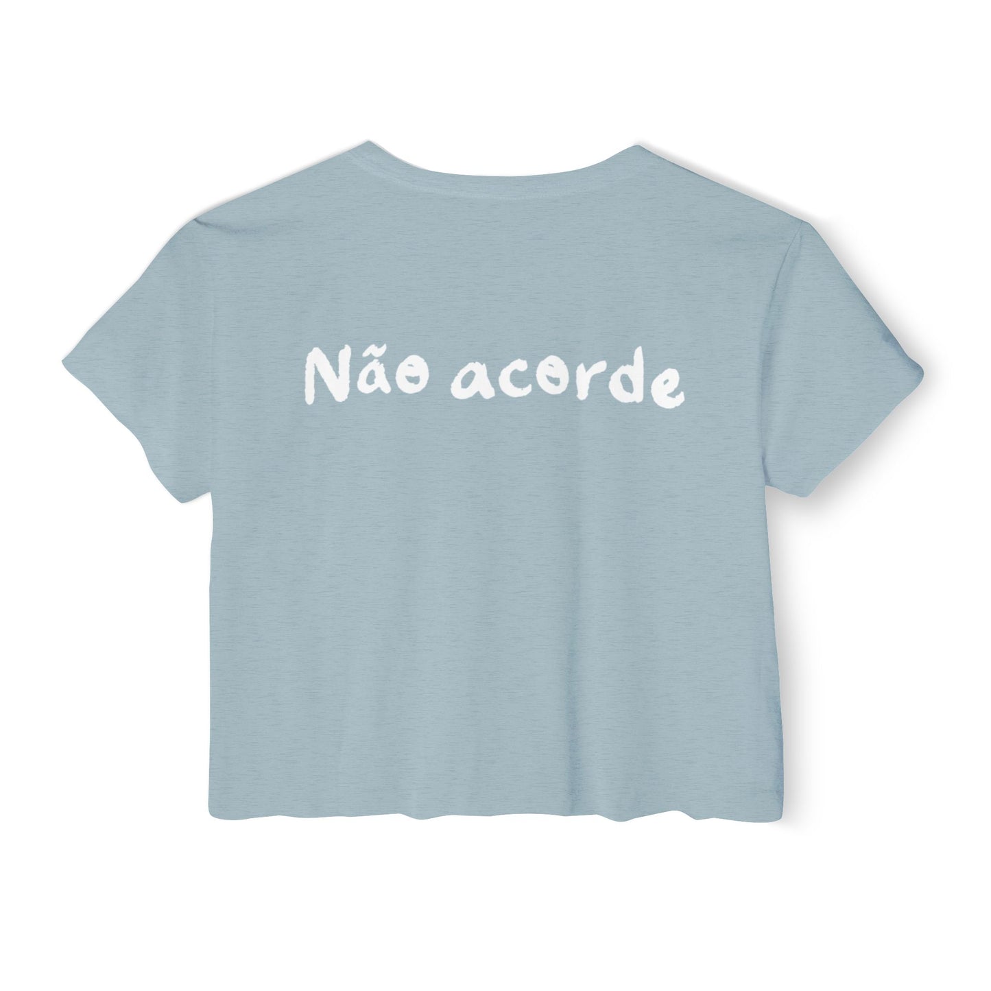 Não acorde o urso adormecido Crop Top