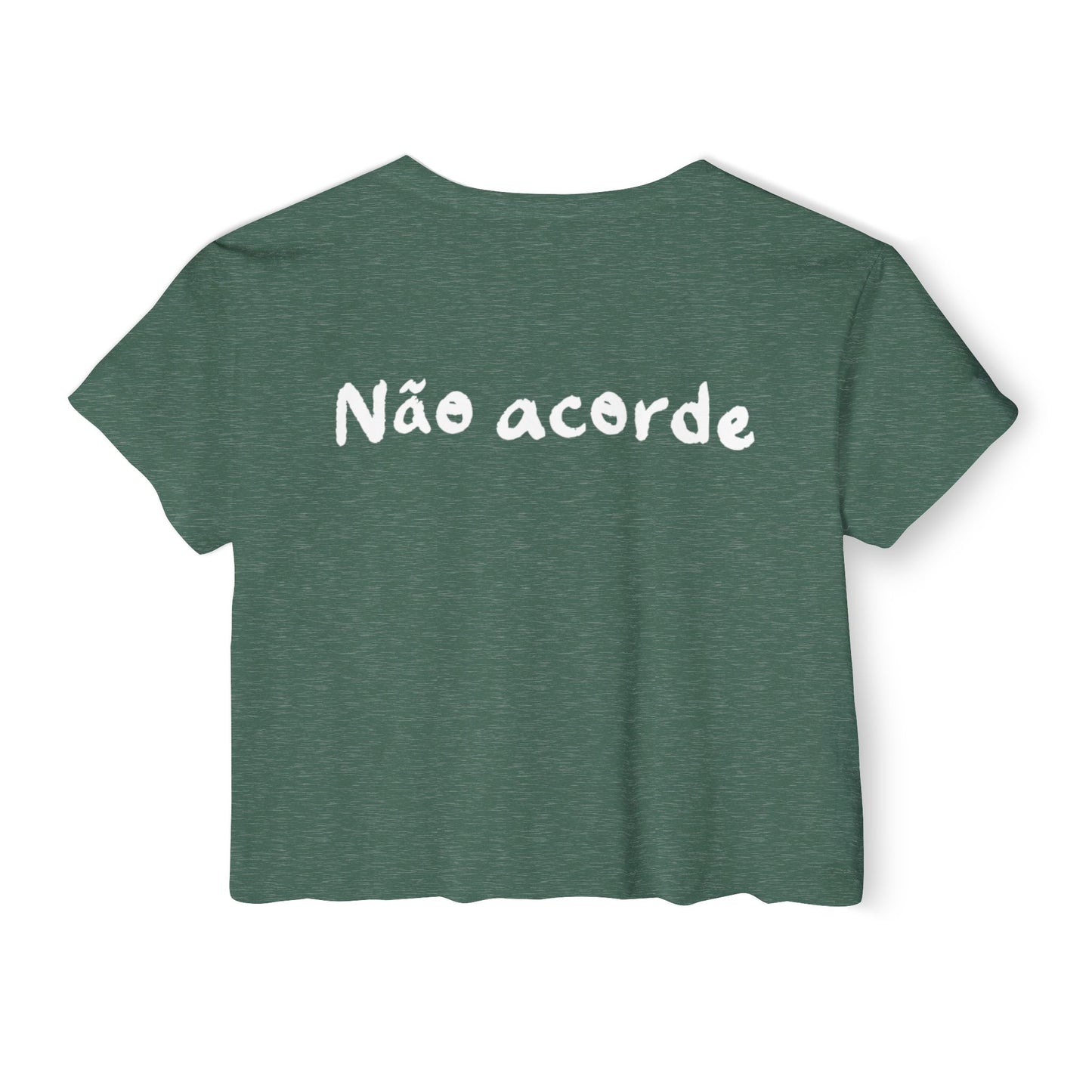 Não acorde o urso adormecido Crop Top