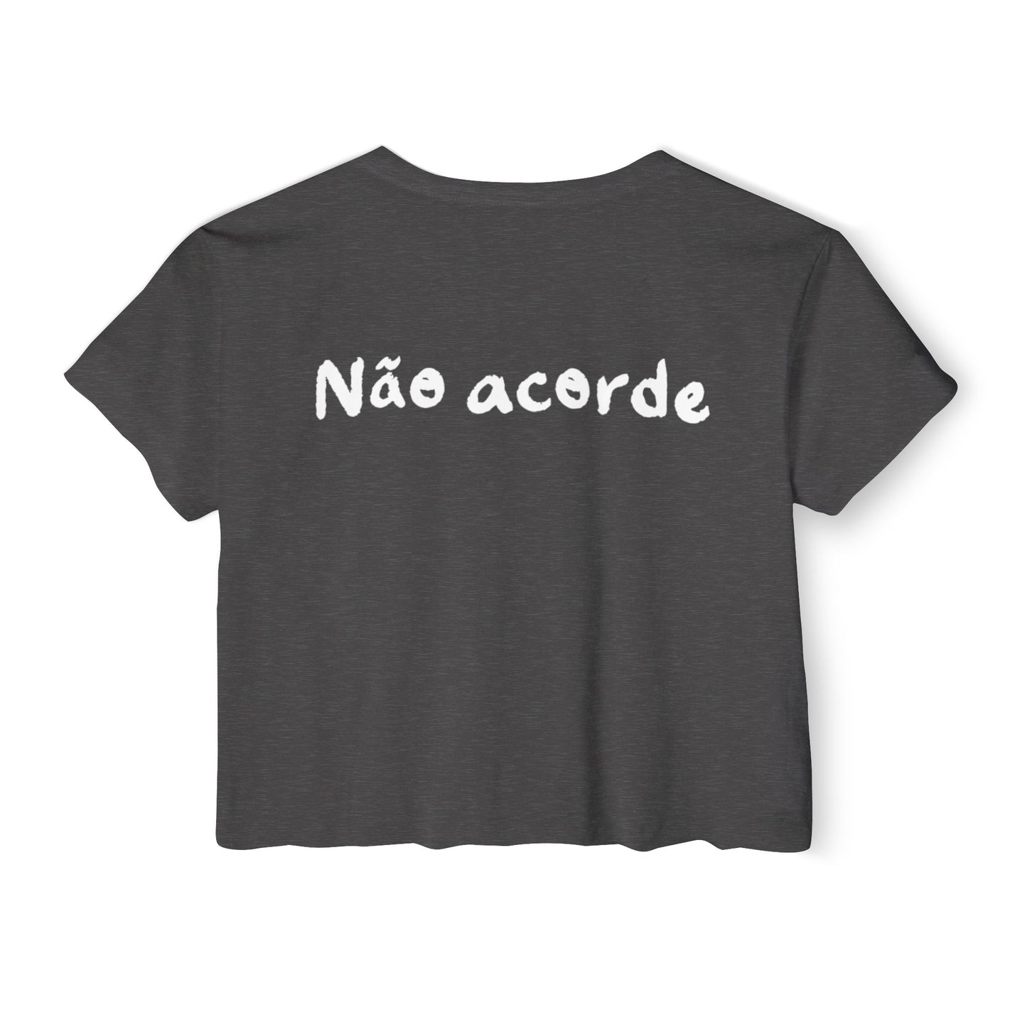 Não acorde o urso adormecido Crop Top