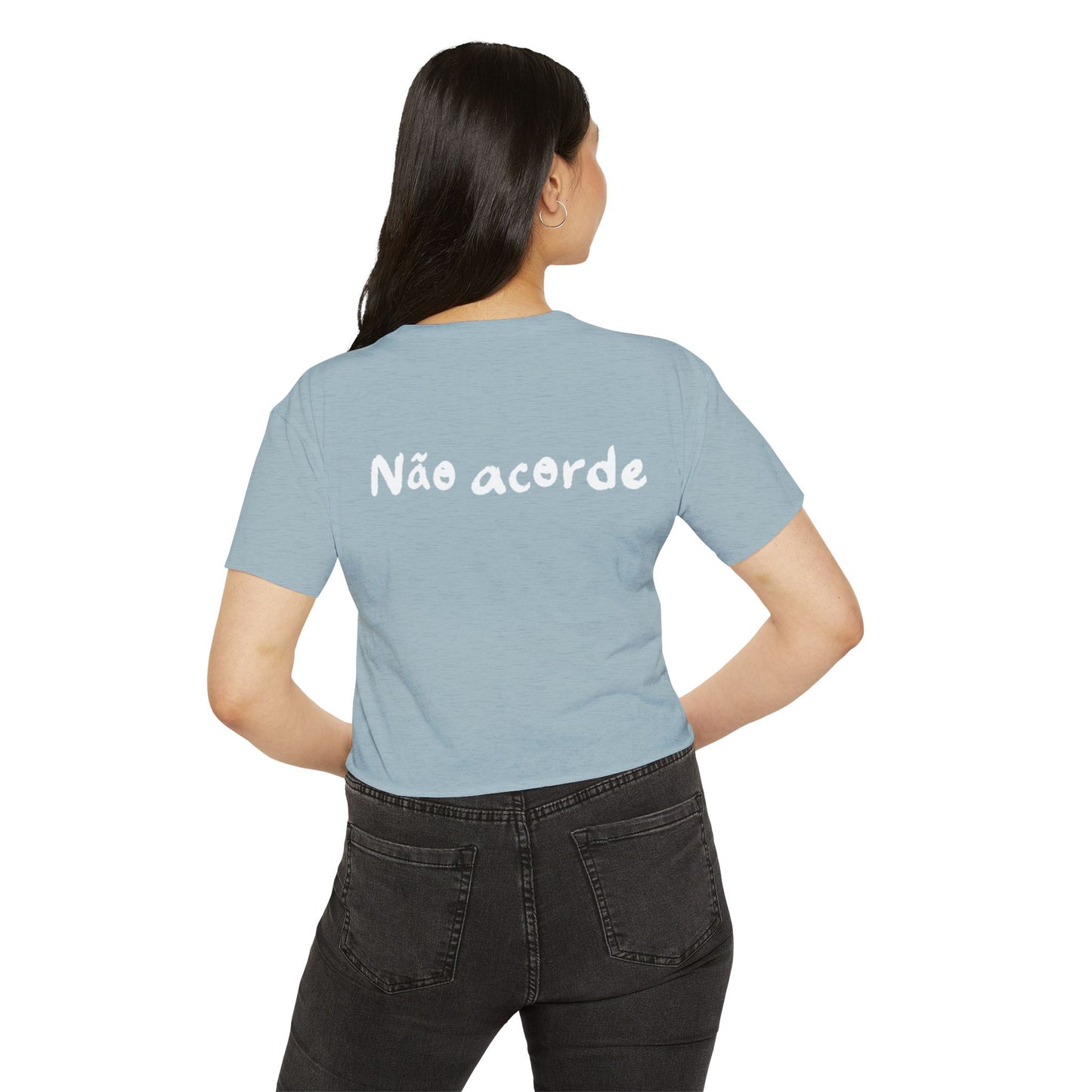 Não acorde o urso adormecido Crop Top