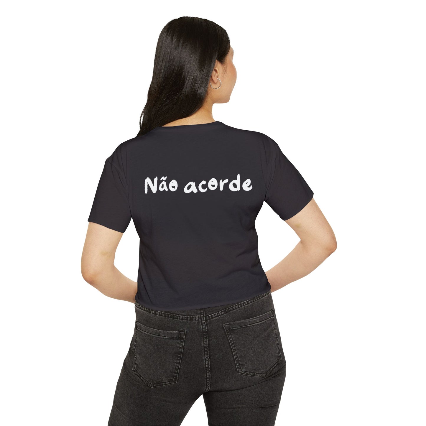 Não acorde o urso adormecido Crop Top
