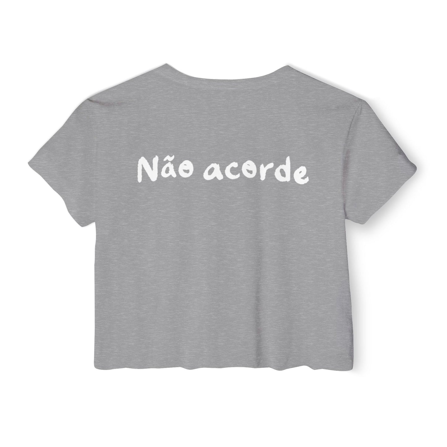 Não acorde o urso adormecido Crop Top