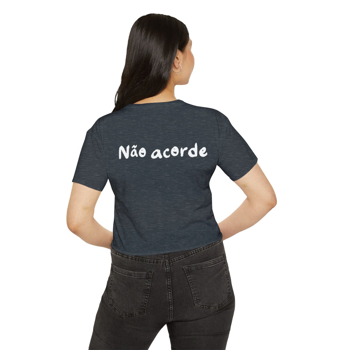 Não acorde o urso adormecido Crop Top