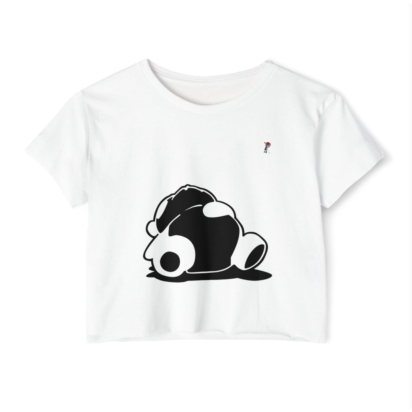 Não acorde o urso adormecido Crop Top