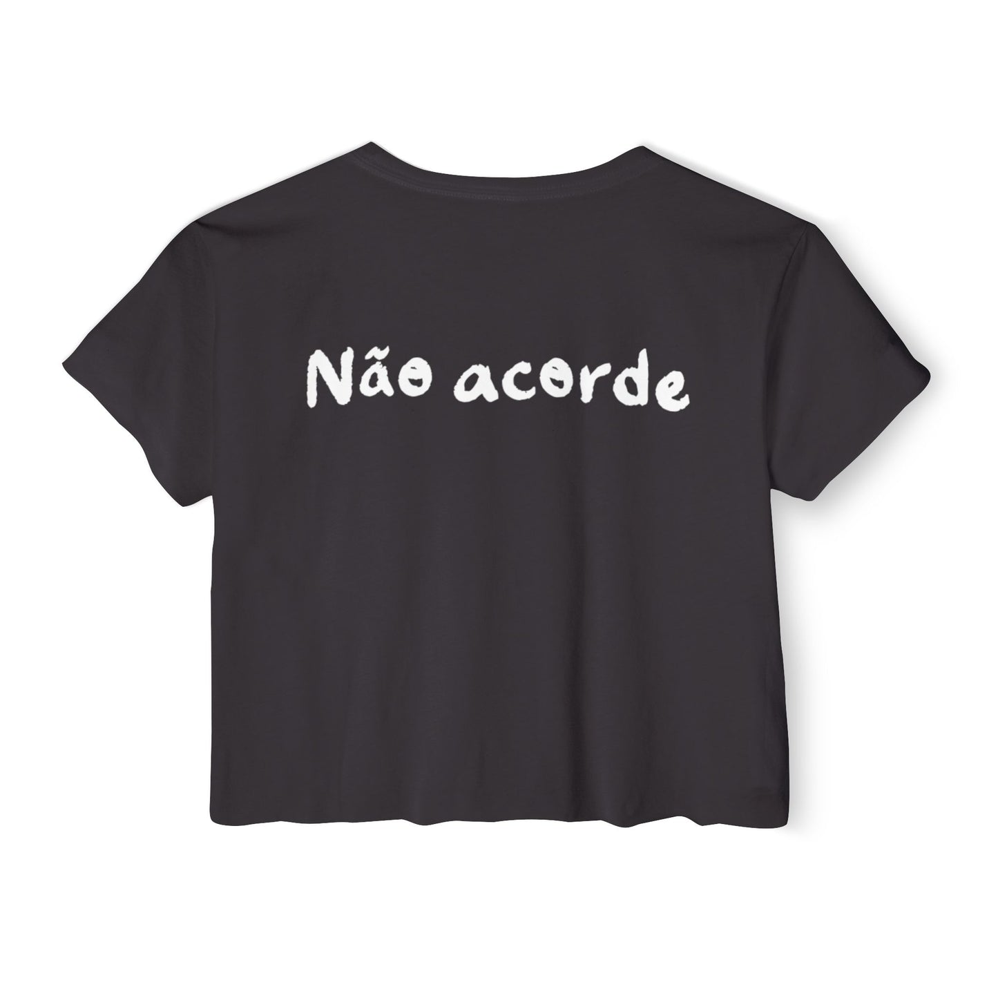 Não acorde o urso adormecido Crop Top
