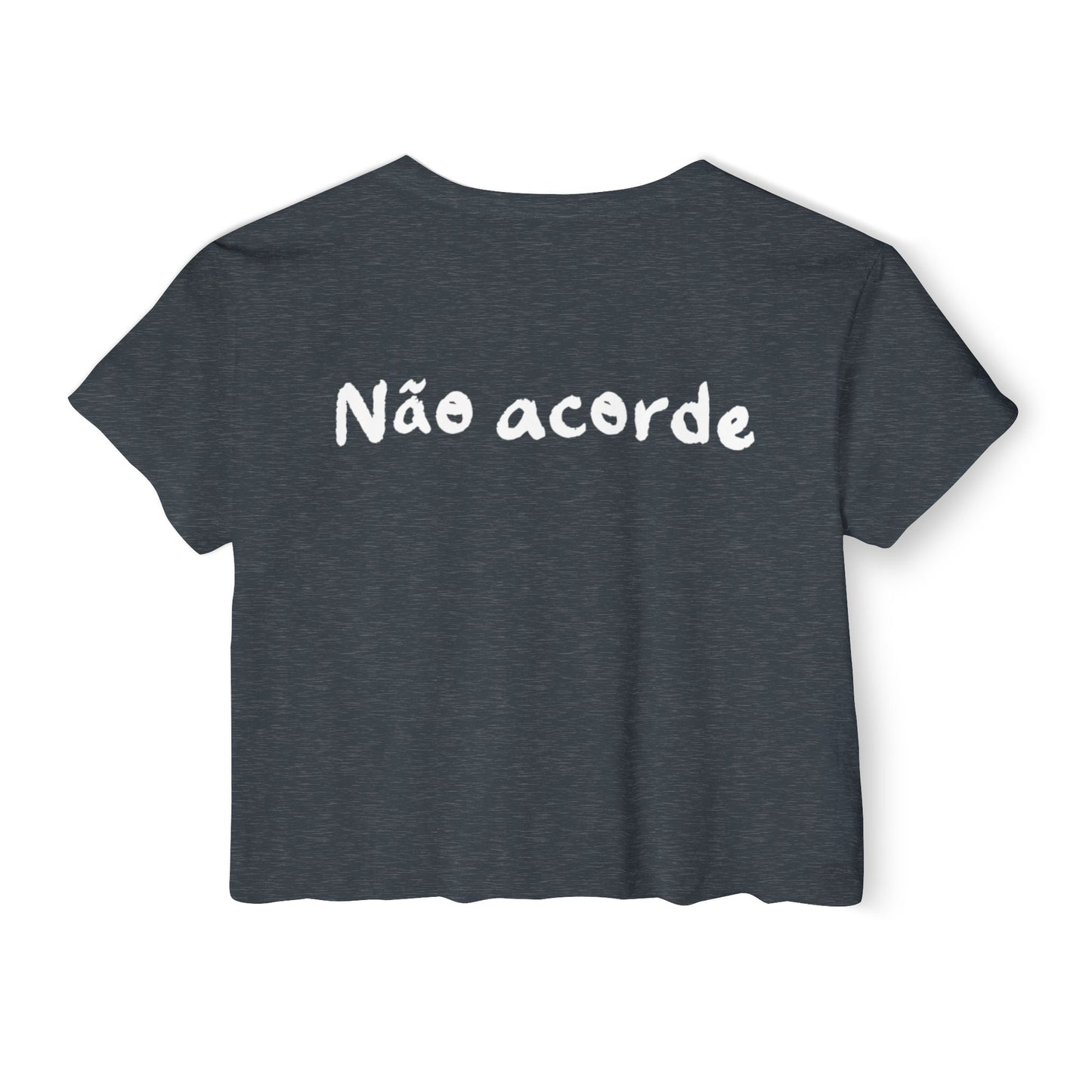 Não acorde o urso adormecido Crop Top