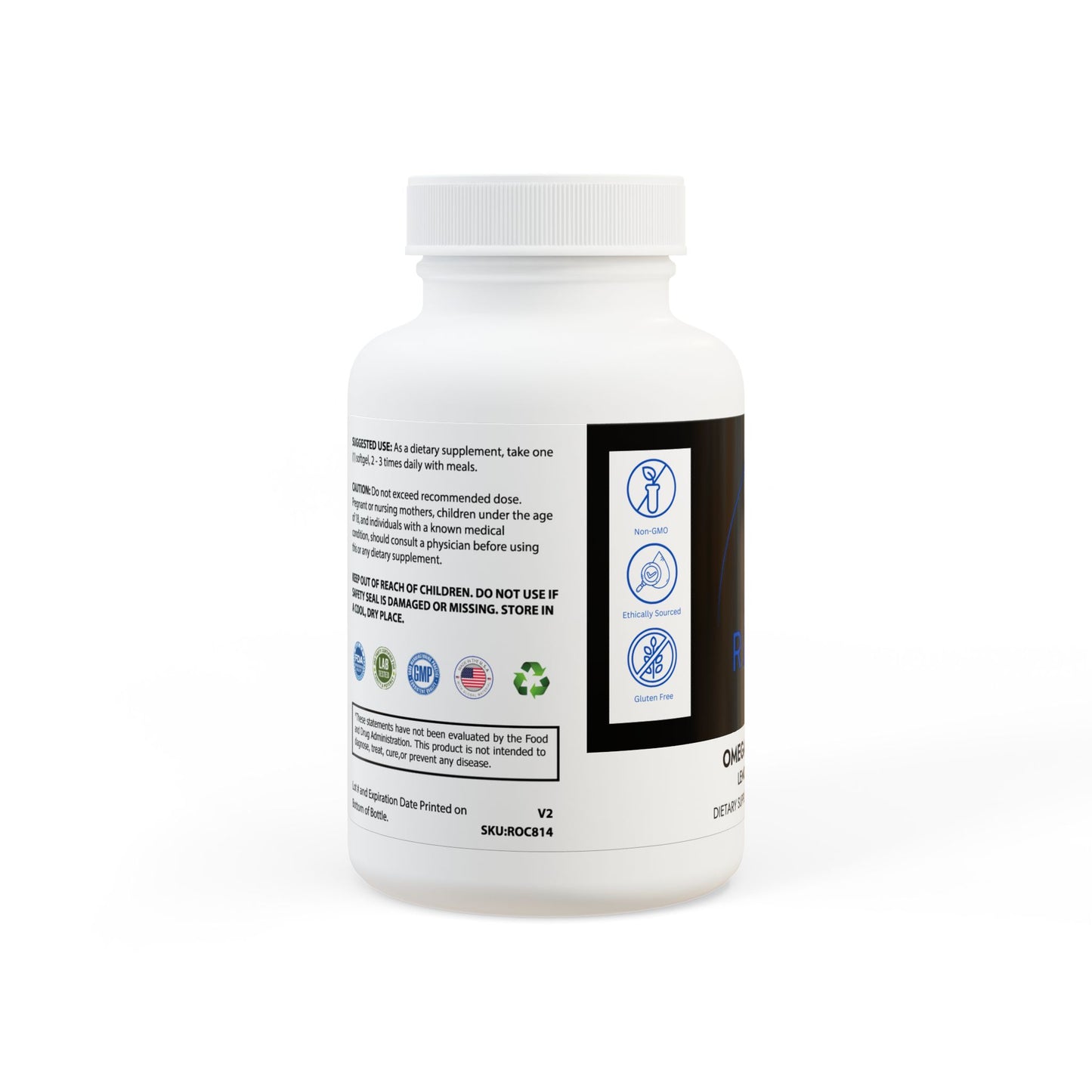 Omega 3 Fish Oil Supplement (60 Softgels)