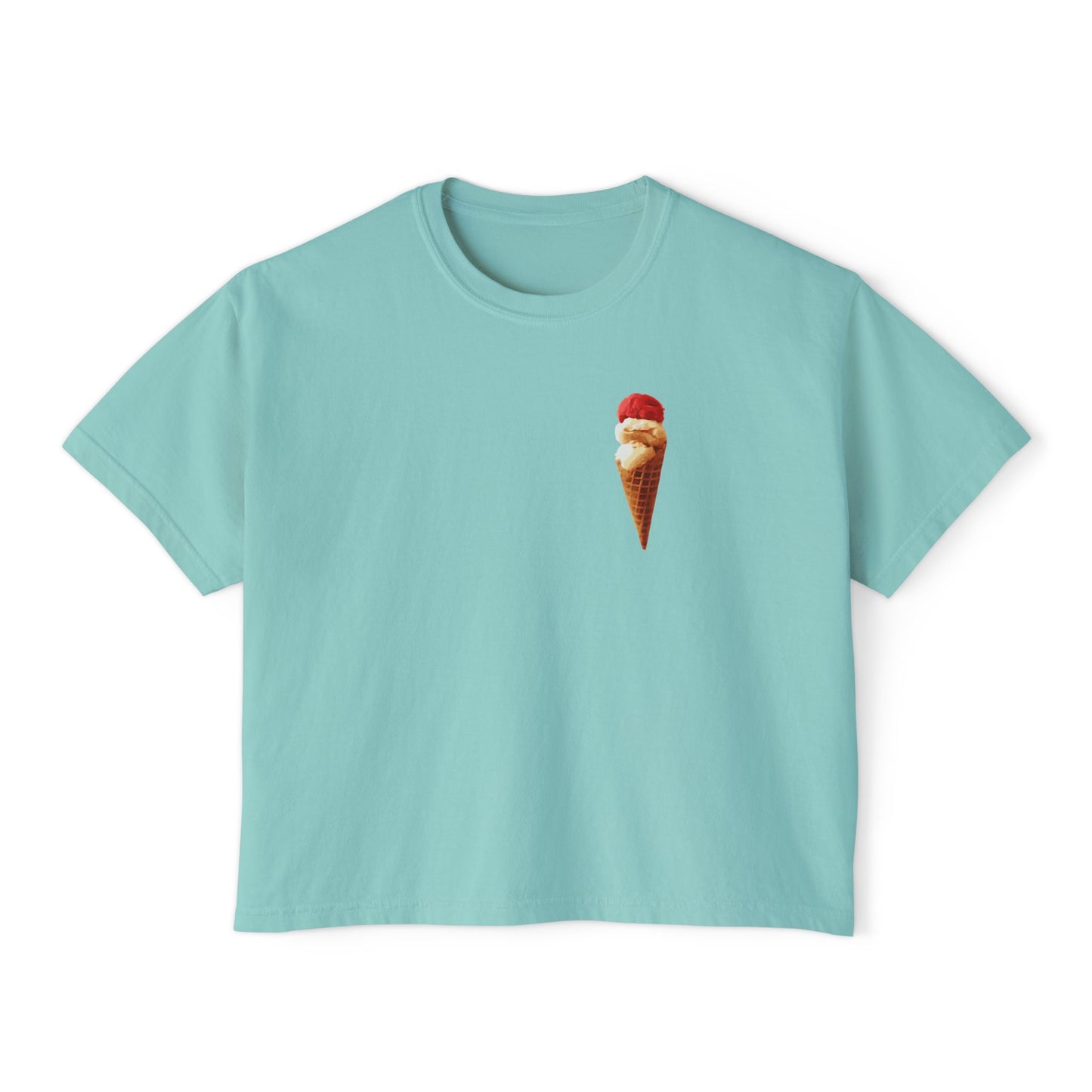 Cherry Ice cream Women's Boxy Tee