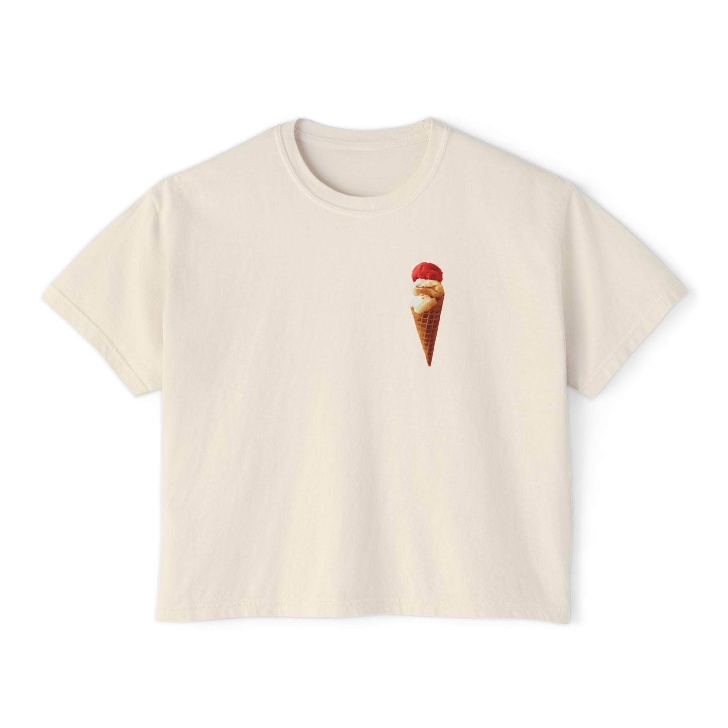 Cherry Ice cream Women's Boxy Tee