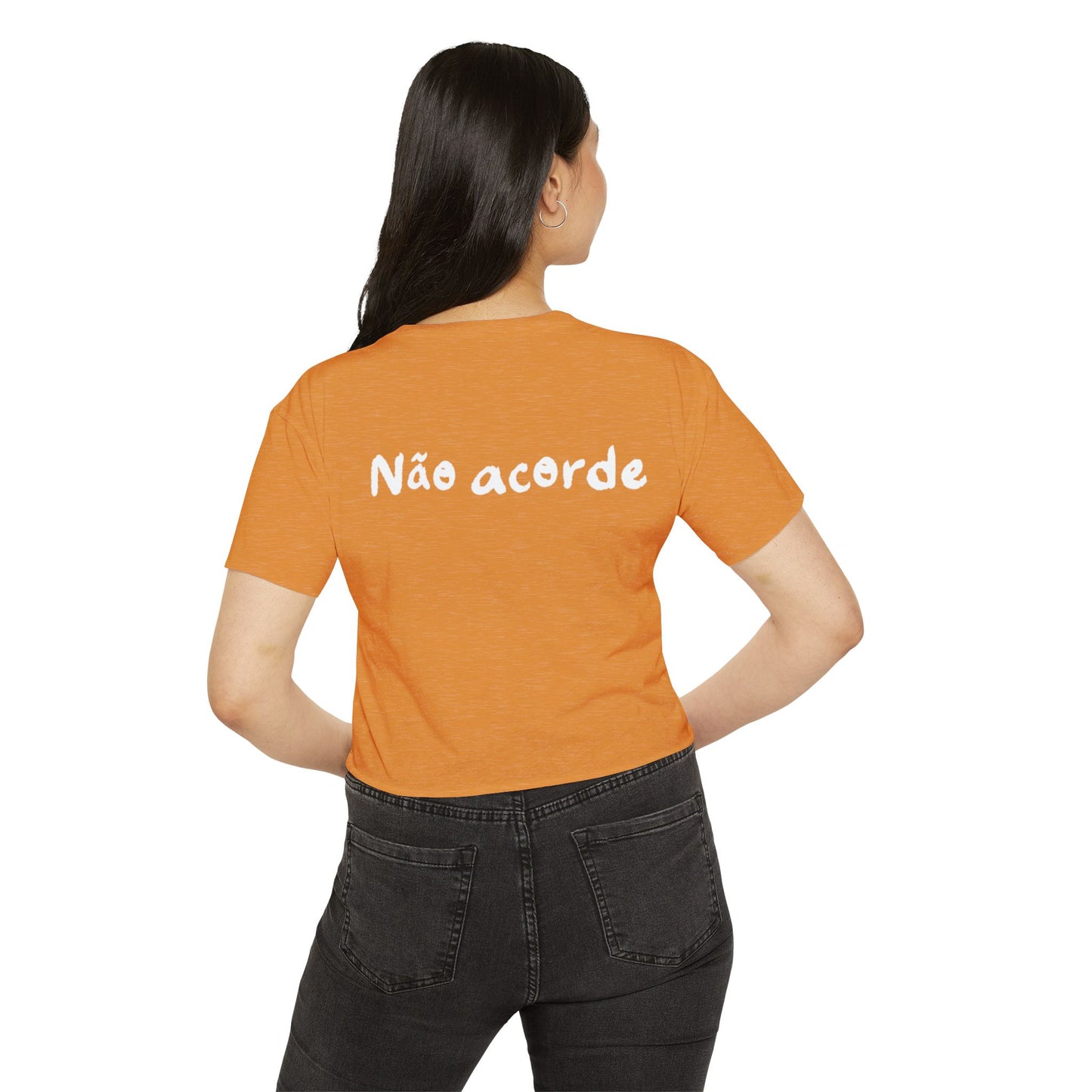 Não acorde o urso adormecido Crop Top