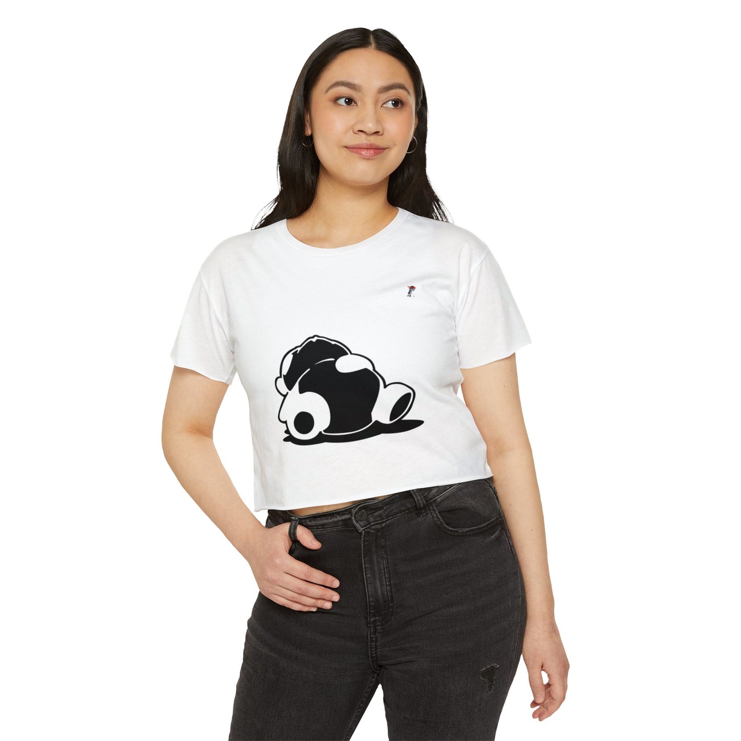 Não acorde o urso adormecido Crop Top