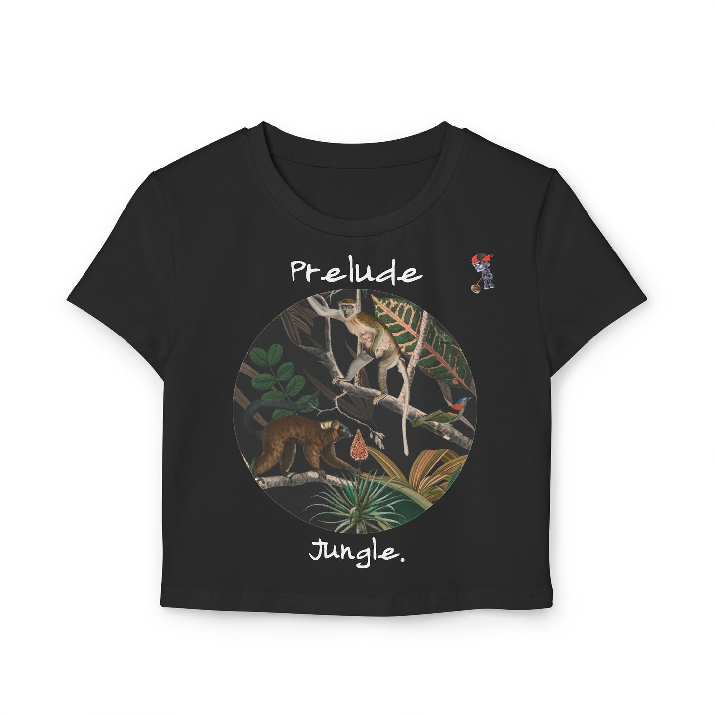 Prelude Jungle 2 Womans Crop Top