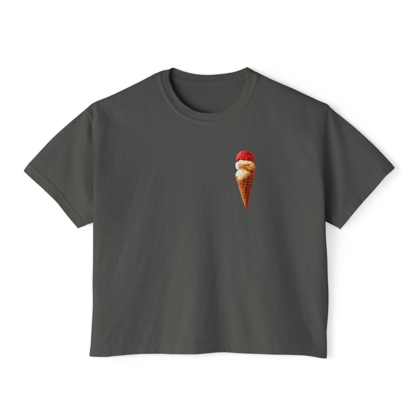 Cherry Ice cream Women's Boxy Tee