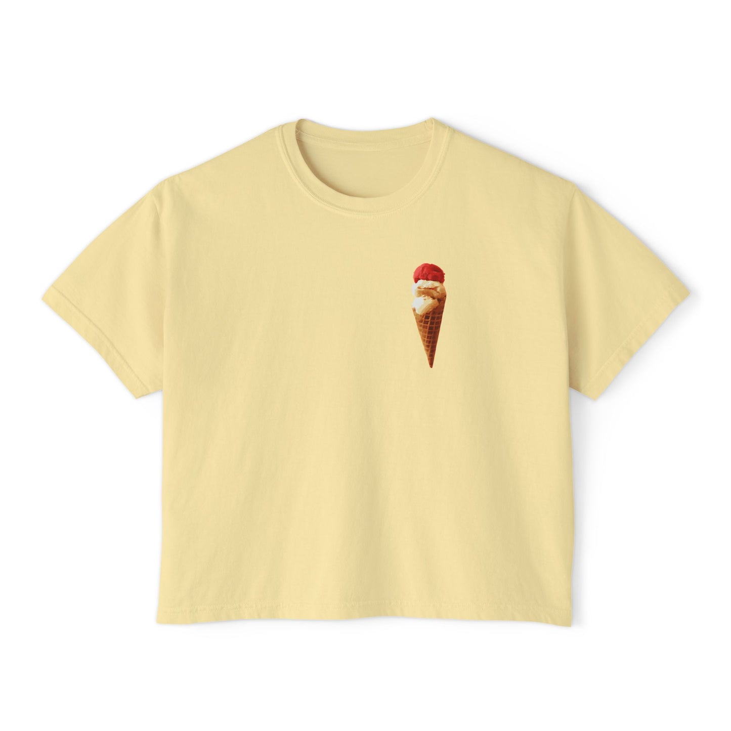 Cherry Ice cream Women's Boxy Tee