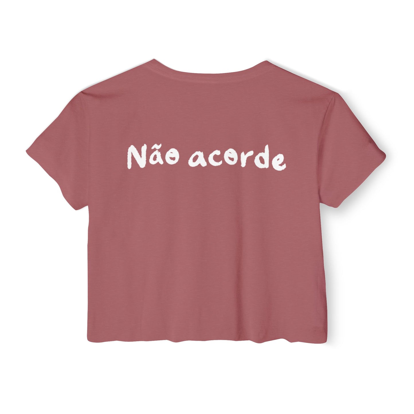 Não acorde o urso adormecido Crop Top