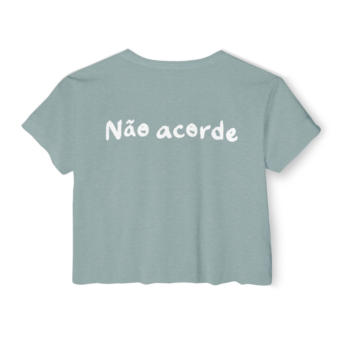 Não acorde o urso adormecido Crop Top