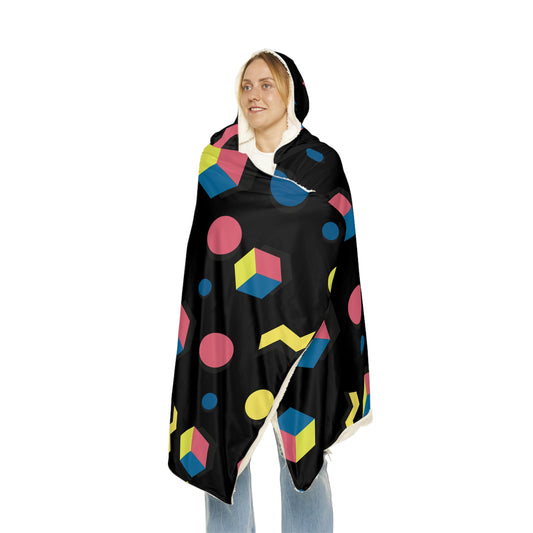 Colorful Geometric Snuggle Blanket